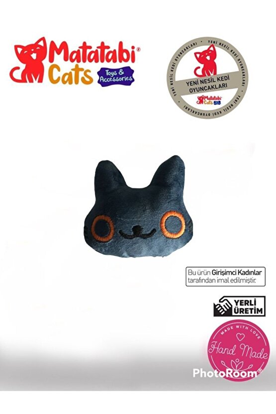 Caty Çıngıraklı Peluş Kedi Oyuncağı Matatabi Içerikli