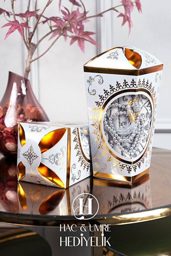 Seccade Tesbih Seti | Seccade Seti | Hediyelik Seccade | Hac Umre Hediyesi | Umre Dönüşü Hediye