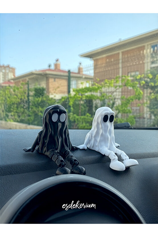 Hayalet Çiftler Araba Süsü - Araç Torpido Aksesuar - Oto Aksesuar