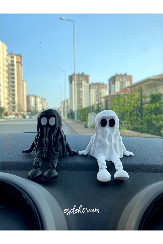 Hayalet Çiftler Araba Süsü - Araç Torpido Aksesuar - Oto Aksesuar