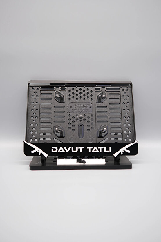 KELEŞ TEMALI KİŞİYE ÖZEL İSİMLİ PLEKSİ MOTOR PLAKALIĞI