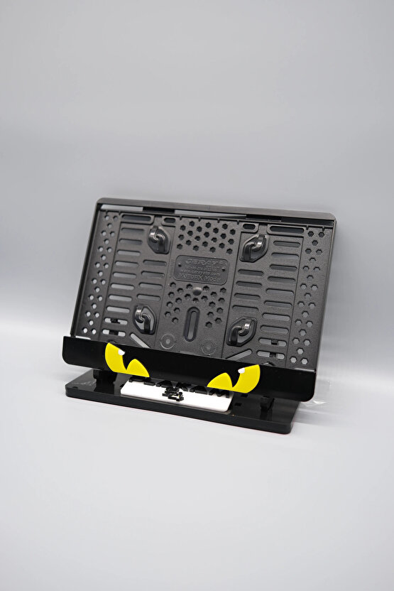 EJDERHA GÖZÜ 3D KABARTMALI MODEL 1 SARI PLEKSİ MOTOR PLAKALIĞI