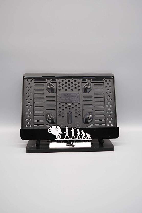 EVRİM RACİNG 3D KABARTMALI PLEKSİ MOTOR PLAKALIĞI