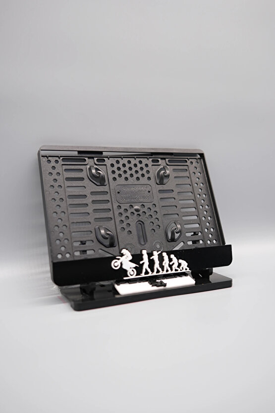 EVRİM CROS 3D KABARTMALI PLEKSİ MOTOR PLAKALIĞI