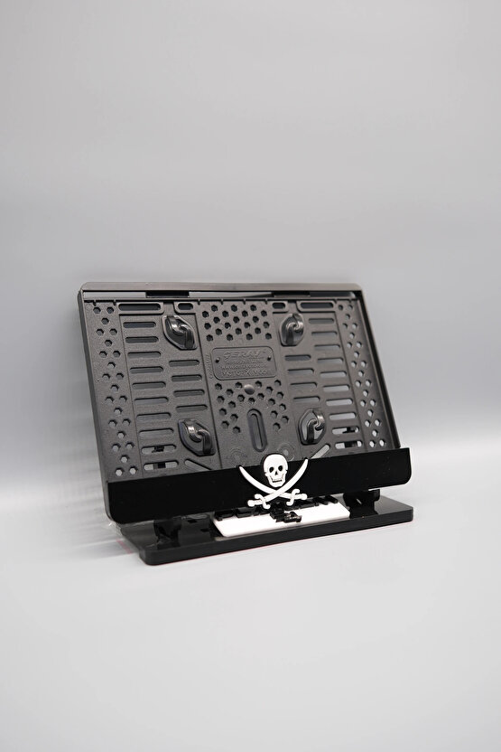 KORSAN 3D KABARTMALI PLEKSİ MOTOR PLAKALIĞI