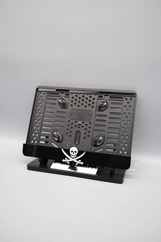 KORSAN 3D KABARTMALI PLEKSİ MOTOR PLAKALIĞI