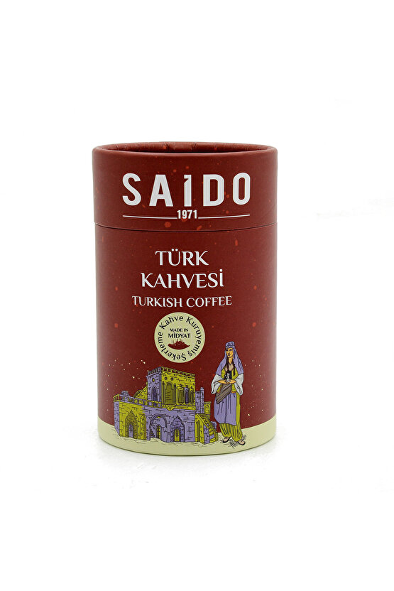 Saido Türk Kahvesi 200g – Katkısız, Günlük Taze Öğütülmüş Kahve