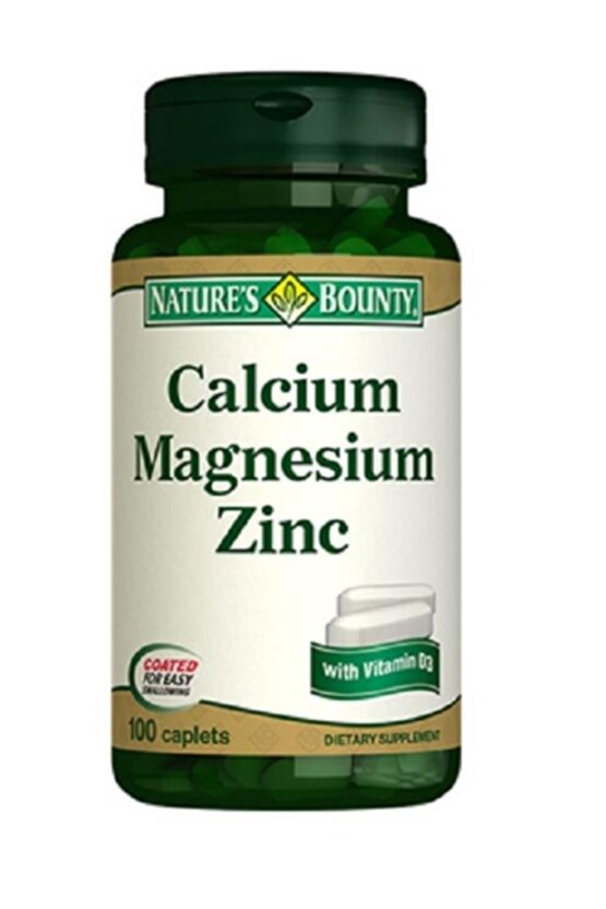 Calcium Magnesium Zinc + D3 100 Kaplet