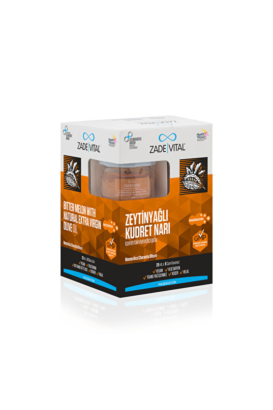 Zeytinyağlı Kudret Narı 1 Kutu 20 Ml X 8 Cam Kavanoz
