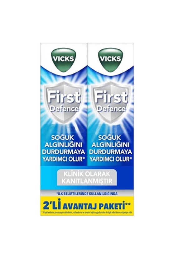 Vicks First Defence Burun Spreyi 15 ml - İkili Avantaj Paketi