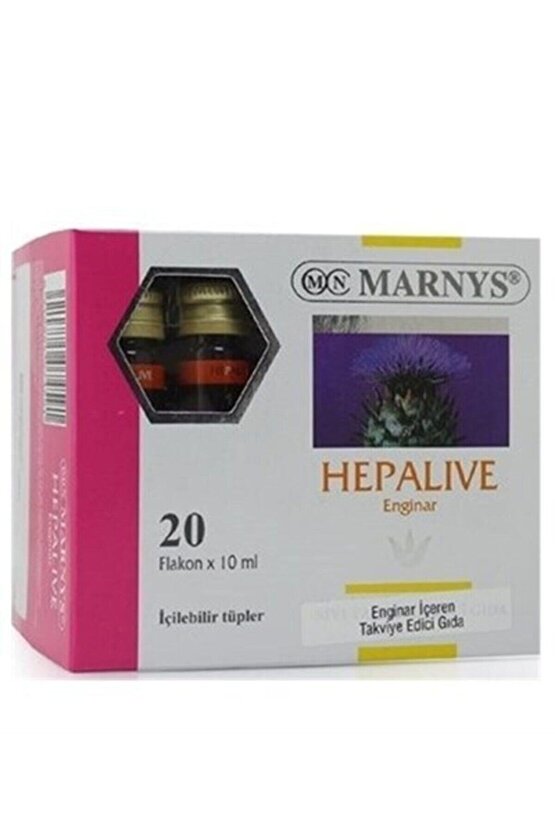 Hepalive Enginar 20 Flakon X 10 Ml