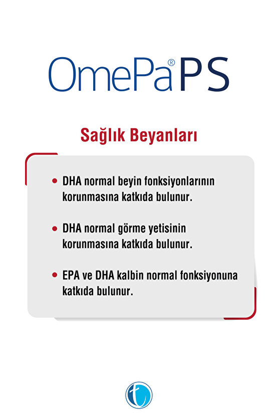 PS 30 Yumuşak Kapsül Fosfatidilserin Omega 3 Balık Yağı