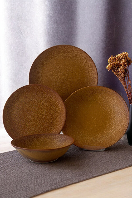 Rayo Savana 24 Parça 6 Kişilik Porselen Yemek Takımı