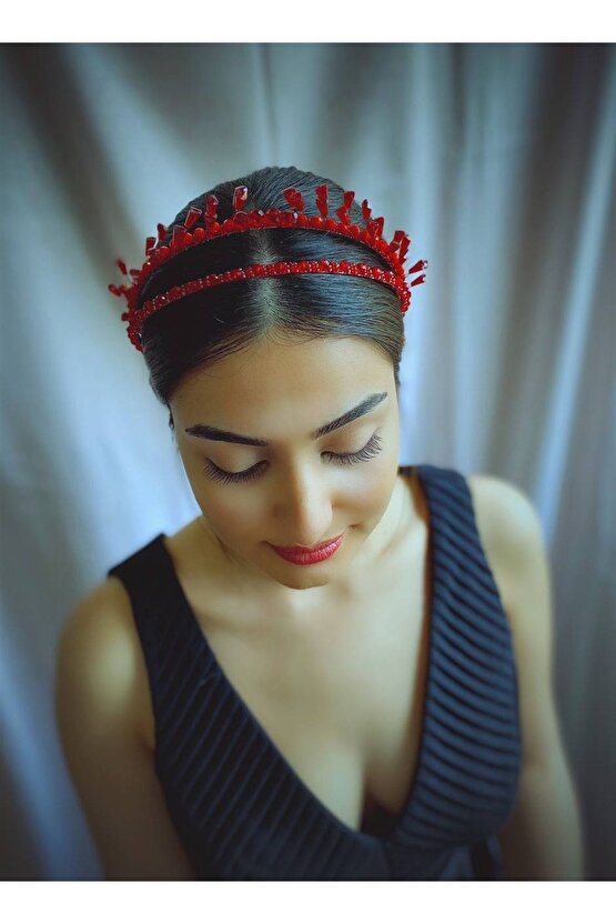 Phorsky Kırmızı Kına Tacı