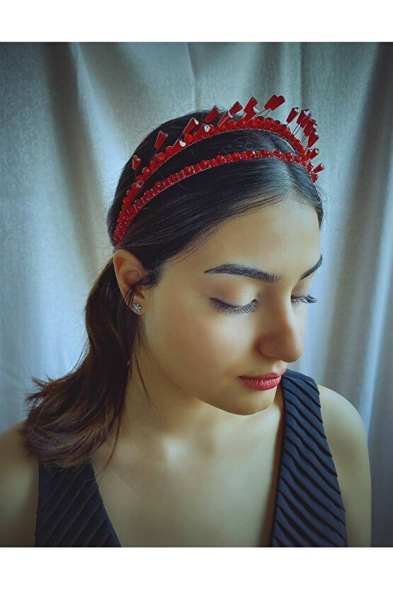 Phorsky Kırmızı Kına Tacı