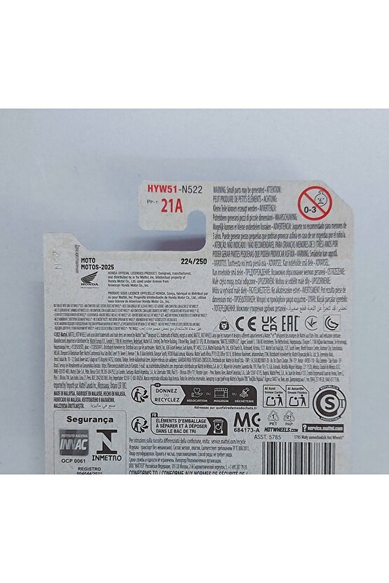 Honda VFR750R (RC30) Motosiklet Model