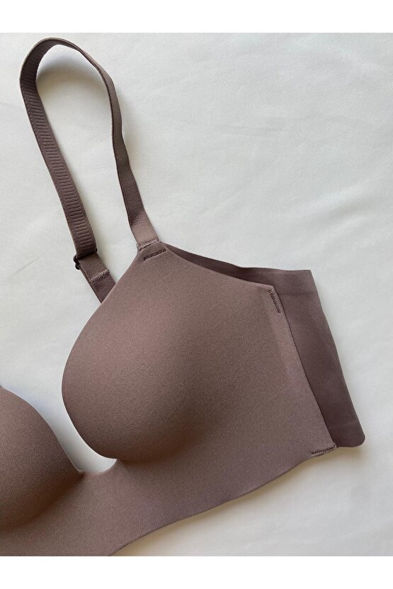 Lazer Kesim Dolgulu Telsiz Sütyen (XL-2XL bedene uygun)