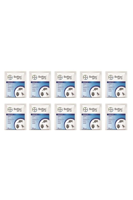 Solfac Wp-10 50 Gr ( 10 Lu Paket)