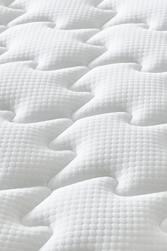 Bohem Plus Tek Kişilik Premium Ortopedik Pocket Yaylı Yatak – Isı Dengeleyici Konfor ve