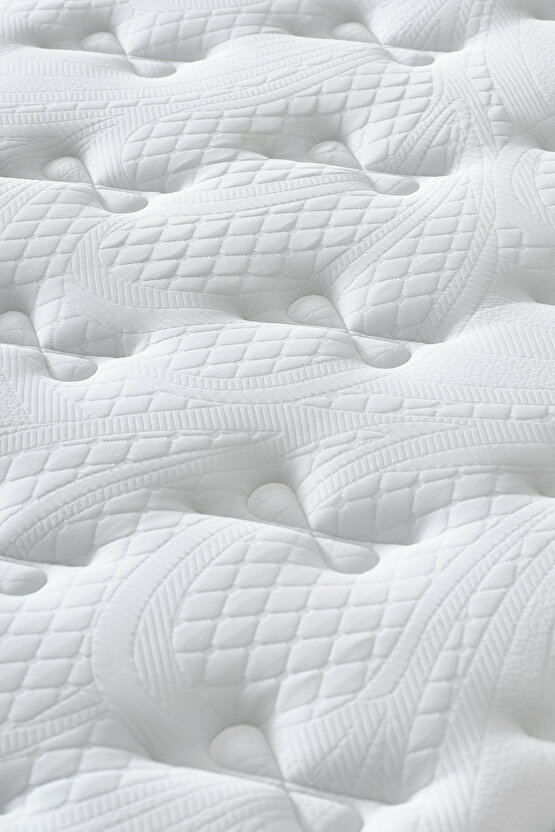 Melisa Tek Kişilik Full Ortopedik Visco Yatak ve Paket Yaylı Sistem