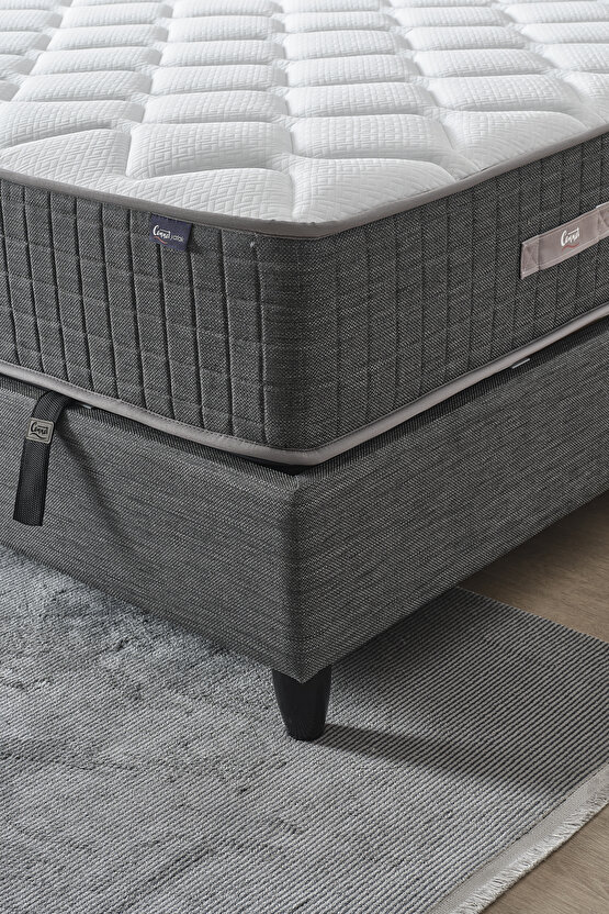 Mimoza Modeli Çift Kişilik Paket Yaylı Yatak Full Ortopedik ve Özellikli