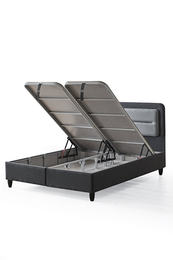 Gisele Çift Kişilik Sandıklı Baza ve Başlık Takımı 2’li Set