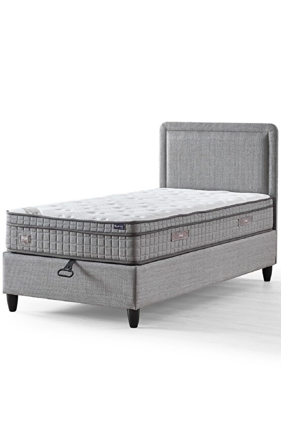 Melisa Tek Kişilik Full Ortopedik Visco Yatak Antibakteriyel ve Paket Yaylı Sistem