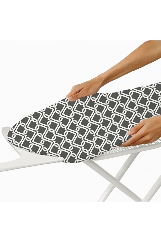 LOTUS GREY 50X140 ( M SİZE) ÜTÜMASASI KILIFI ÖRTÜSÜ BEZİ IRONING BOARD COVER