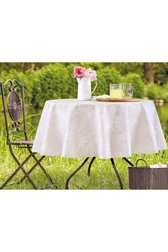 Jannie Masa Örtüsü - Pudra - 140 Cm