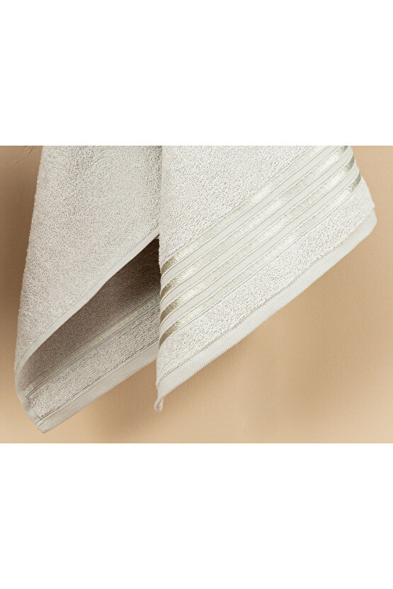 Maynor Bordürü Floşlu Banyo Havlusu