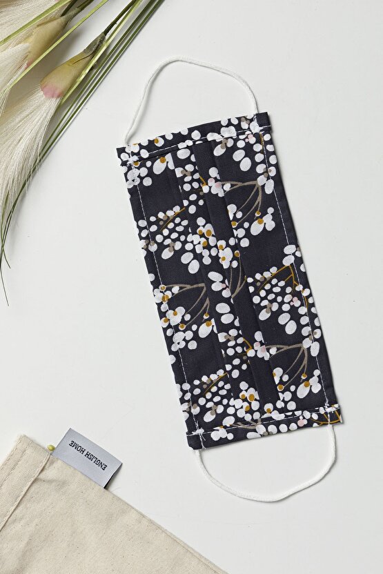 Miracle Pamuk Maske 9,5x18 Cm Lacivert