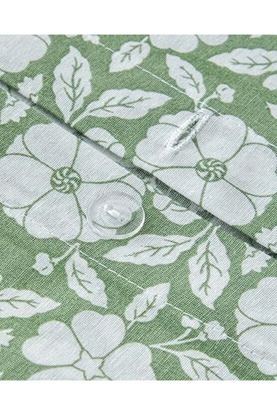 Parterre Kolay Ütülenir Tek Kişilik Nevresim Takımı Açık Yeşil