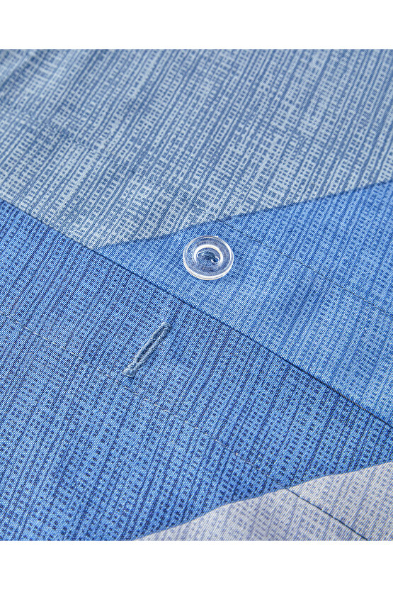 Triad Kolay Ütülenir Tek Kişilik Nevresim Seti 160x220 cm Mavi