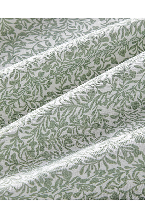 TIMELESS GARDEN Ecosoft Tek Kişilik Pike 150x220 cm Yeşil