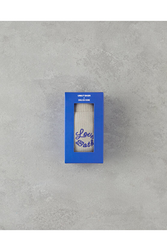 Love Bath Erkek Çorap 40-44 Krem