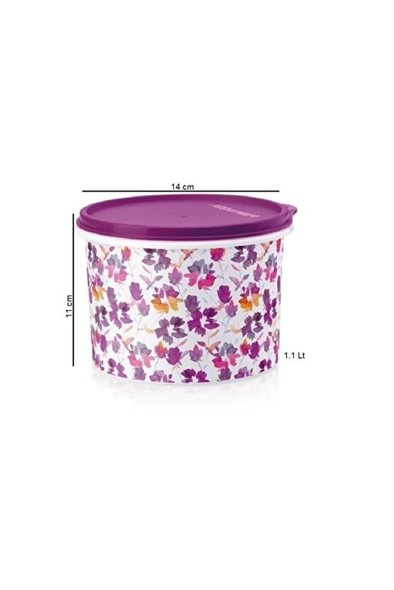 Silindir Saklama Kabı 1.1 Lt Buzdolabı Saklama Kabı Hsgl