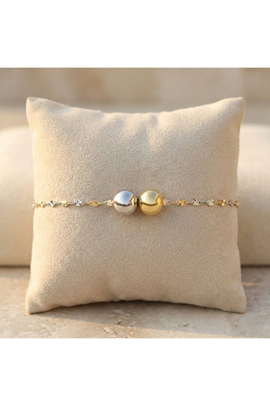 Çift Toplu Italyan Bileklik