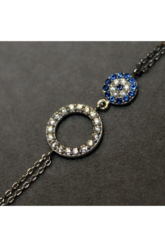 Taşlı Halka Bileklik