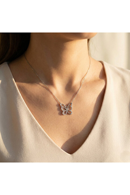 Büyük Kelebek Kolye