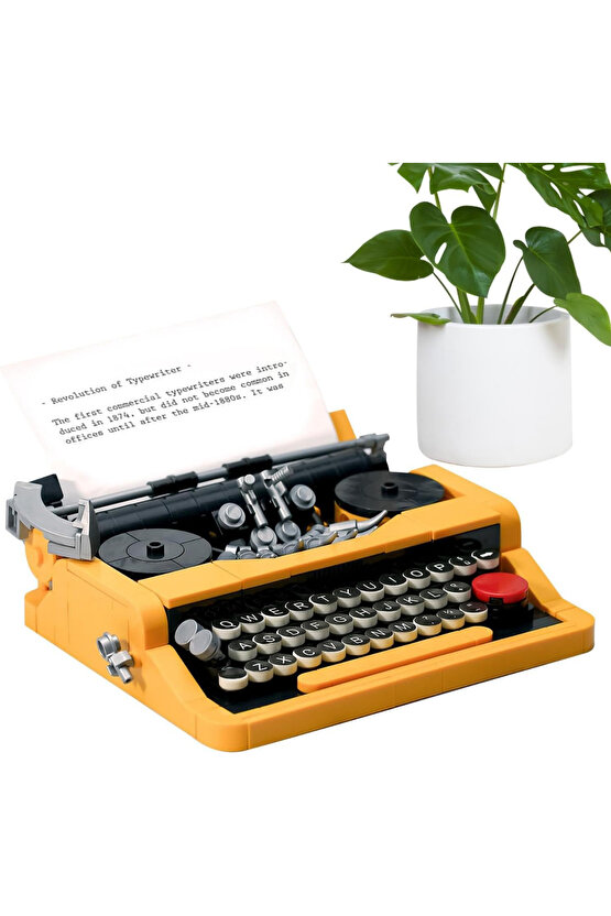 Oyuncak Daktilo 254 Parça Figür +6 Yaş ve Üzeri