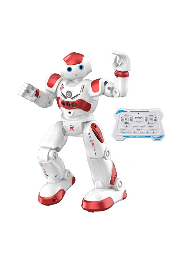 Oyuncak Uzaktan Kumandalı Robot El Sensörlü Şarjlı Moonwalk Yürüyen Hareketli Robot