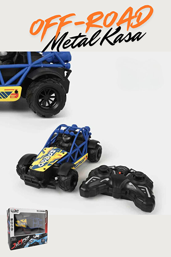Oyuncak 2.4 Ghz Uzaktan Kumandalı Şarjlı Full Fonksiyon Off-Road Araba (Pil Hediyeli)