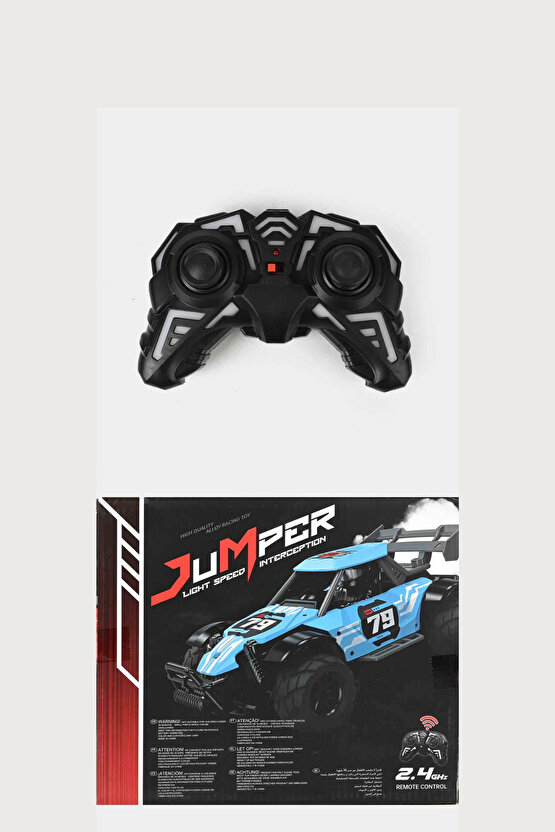 Oyuncak 2.4 Ghz Uzaktan Kumandalı Şarjlı Full Fonksiyon Off-Road Araba (Pil Hediyeli)