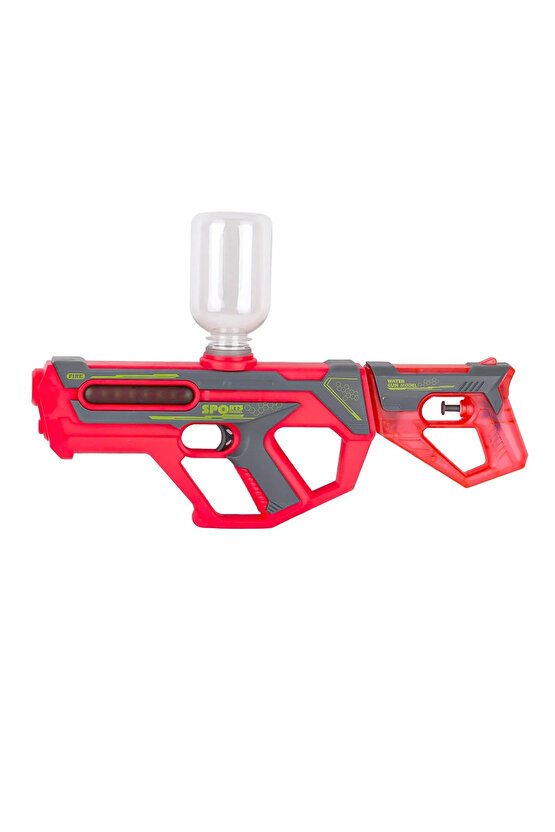 Oyuncak Şarjlı Ledli Işıklı Su Tabancası ve Tüfek 2IN1