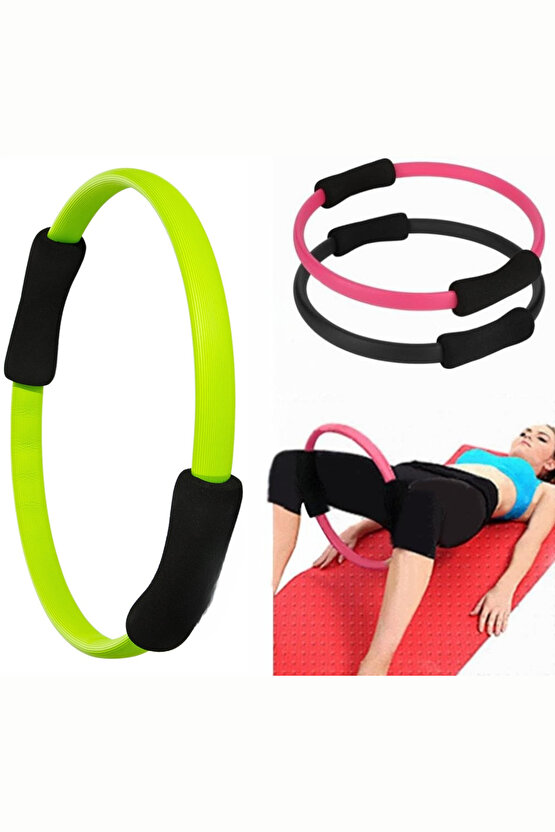 Pilates Çemberi Sünger Sırt Kol Kalça Bacak ve Pelvik Kasları Geliştirmeye Yardımcı Alet