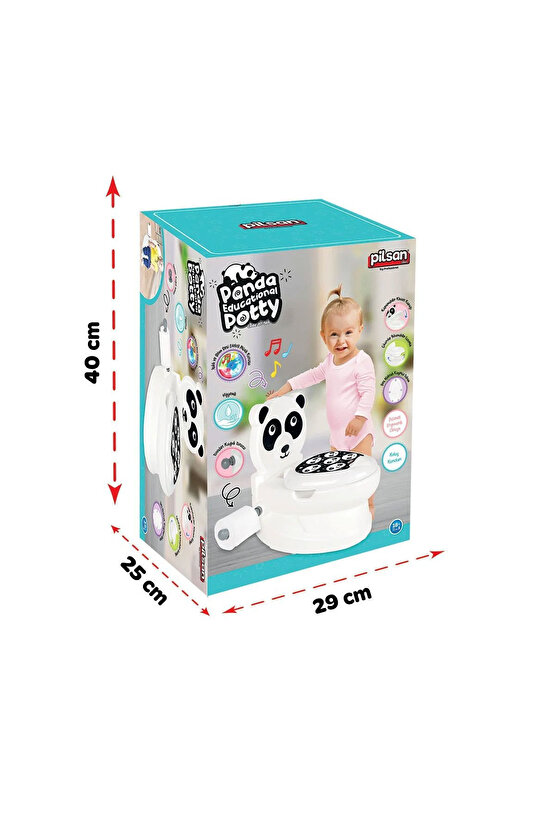 Sesli Işıklı Sifon Sesi Bebekler ve Çocuklar İçin Eğitici Tuvalet Eğitimi Klozet Hazneli Lazımlık