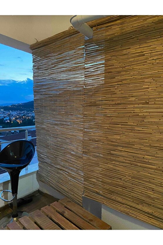 1,50 Metre X 5 Metre Bambu Kamış Hasır Bahçe Çiti