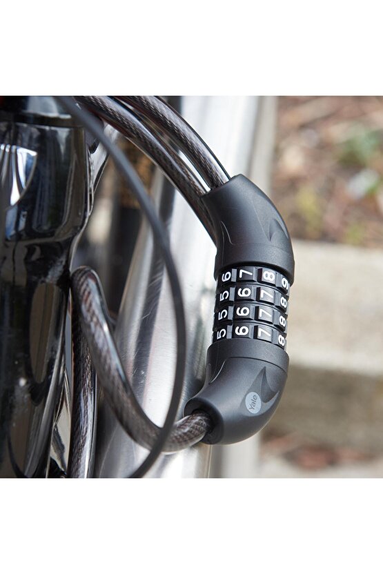 Essential Kablolu Bisiklet Kilidi  1800mm  Şifreli YCC0101802