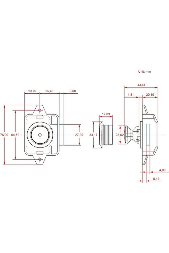 Karavan Kapı Dolap Çekmece Mobilya Yat Gemi Tekne Kilidi Krom