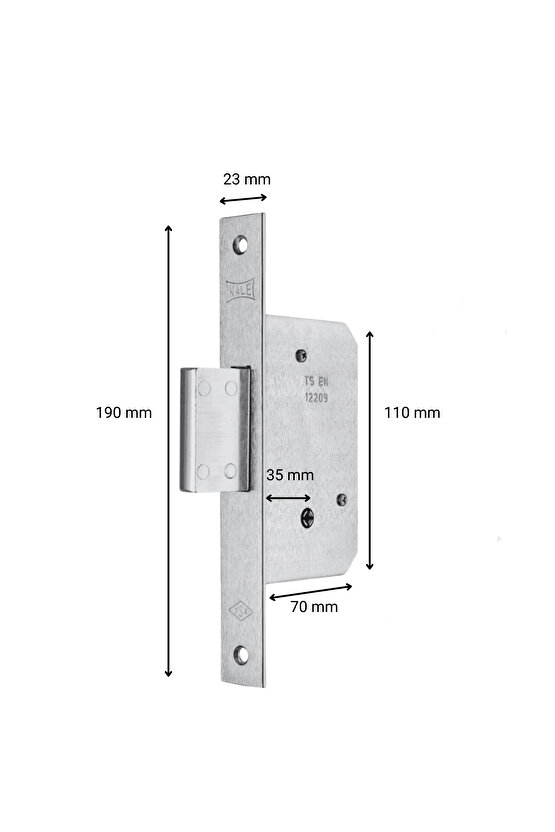 Fiam Silindirli Kilit 35 Mm 189F